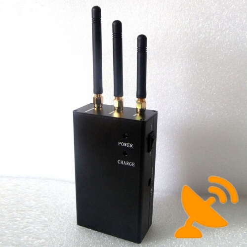 High Power Mobile Phone Portable Jammer 20M - Click Image to Close