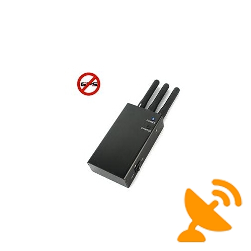 5 Band Portable GPS + Cell Phone Jammer 10M - Click Image to Close