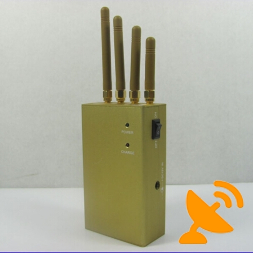 Handheld GPS + 3G Mobile Phone Jammer 20M - Click Image to Close