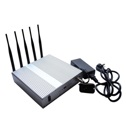 Desktop Remote Control GPS Jammer Cell Phone Blocker 40M