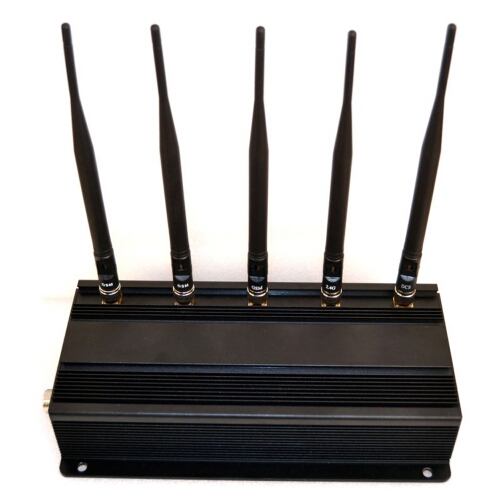 High Power 12W GPS Jammer Cell Phone Signal Jammer 40M