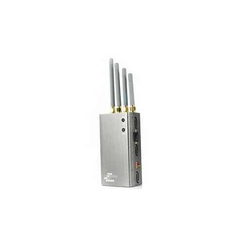 5 Band Portable GPS & 3G Mobile Phone Jammer 10M