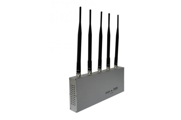 Remote Control 3G GSM CDMA DCS PCS Mobile Phone Jammer 20M