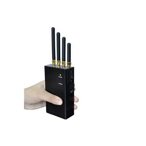 Portable 4G Lte Jammer 3G Mobile Phone Jammer 20M