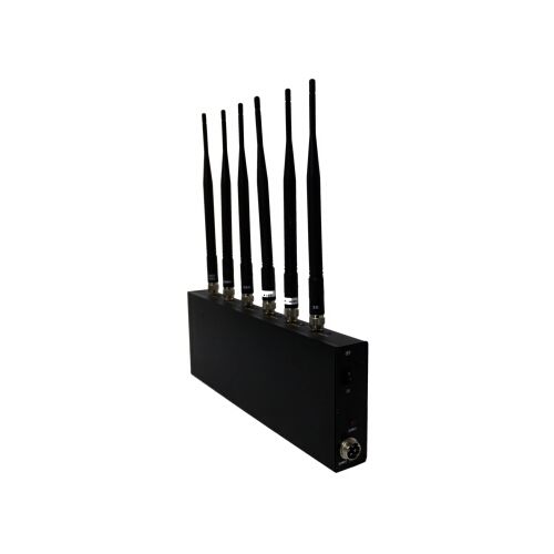 Cell Phone Signal Blocker + Wifi Jammer 6 Antenna 20M
