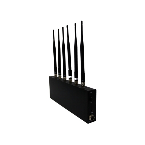 Cell Phone Signal Jammer + Wifi Jammer 6 Antenna 20M