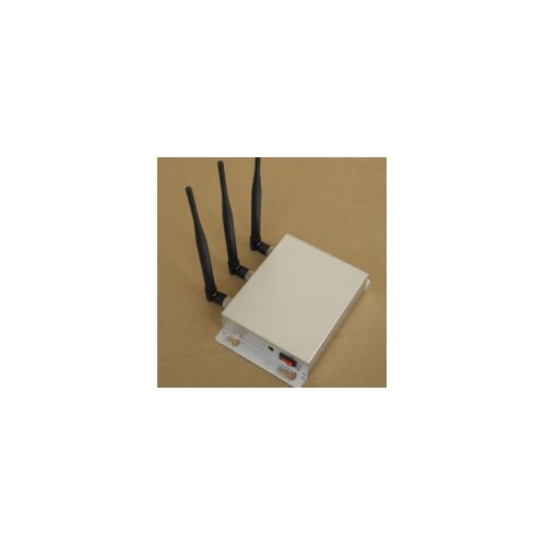 3 Antennas Wall Mounted Cell Phone Jammer 20M