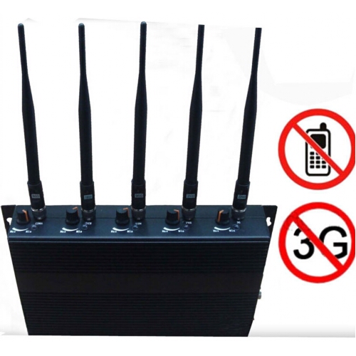 3G Adjustable Cell Phone Signal Jammer 25M